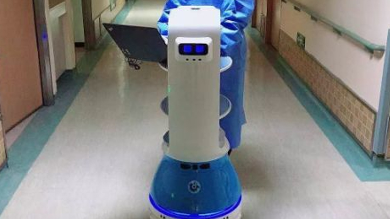 共同战“疫” | 耀世注册3D视觉技术助力AI机器人出征防疫